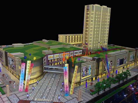 佳源中心广场（绍兴）模型 - 商业、地产、户型 - 案例展示 - 上海鼎野实业有限公司