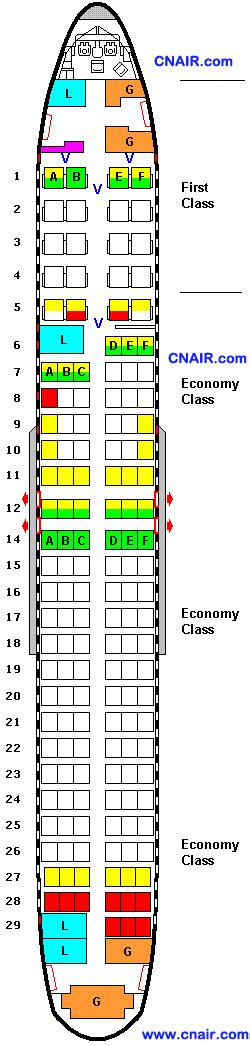 737座位分布图图片