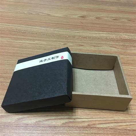 礼品包装盒定制纯色礼物盒子小号纸盒正方形翻盖盲盒牛皮纸空盒子_虎窝淘