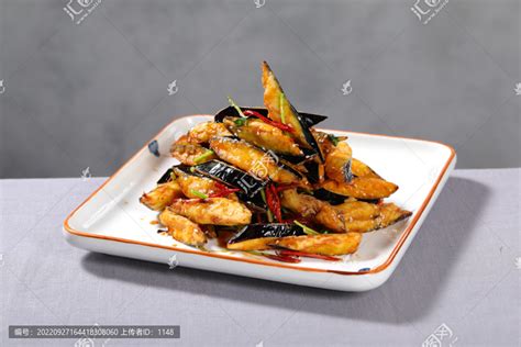 招牌茄子,中国菜系,食品餐饮,摄影素材,汇图网www.huitu.com