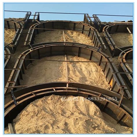 汪湖镇铁路路基防护直径3米拱形骨架护坡钢模具带止水沿 - 八方资源网