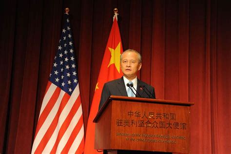 中国新任驻美大使谢锋：期待与美国各界一起为中美关系思与行、鼓与呼