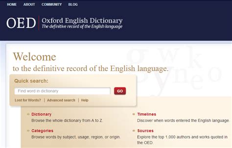 OED Text Visualizer tool and the current state of OED Online ...