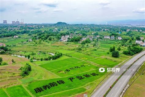 四川广安：稻田种文化 助推乡村振兴 图片 | 轩视界