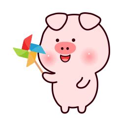 小笨猪图片
