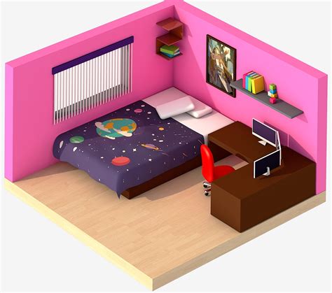 小户型实用小卧室设计图_齐家网装修效果图