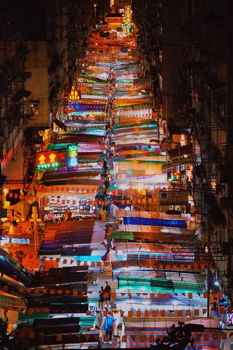 香港庙街摄影图高清摄影大图-千库网