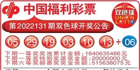 中国福利彩票第2022131期双色球开奖公告_手机新浪网
