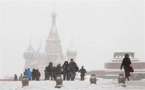 莫斯科的雪景 - 俄罗斯卫星通讯社