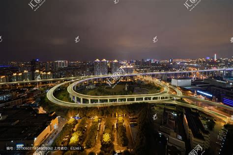 上海南浦大桥夜景视频素材_ID:VCG42494722972-VCG.COM