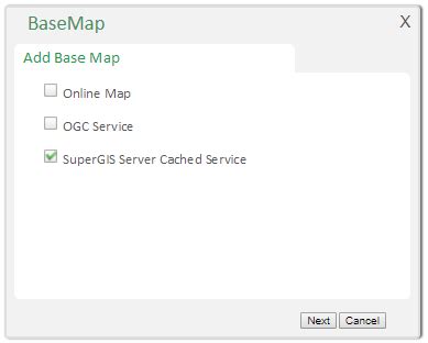 SuperGIS Web Mapper簡介 > 管理樣板 > 設計樣板 > 設定工具 > 進階工具 > 底圖