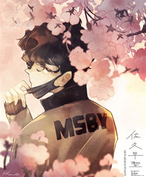 排球少年佐久早圣臣画师:yappdll图片