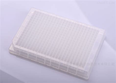 384孔40ul全裙边PCR板,A24切角,白框,透明管-甄选-高端实验室产品