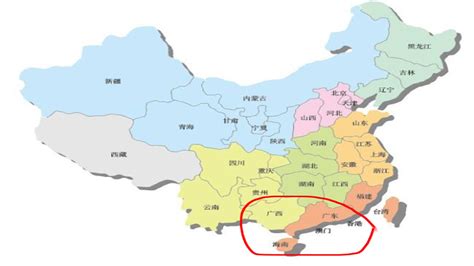 华南地图图片