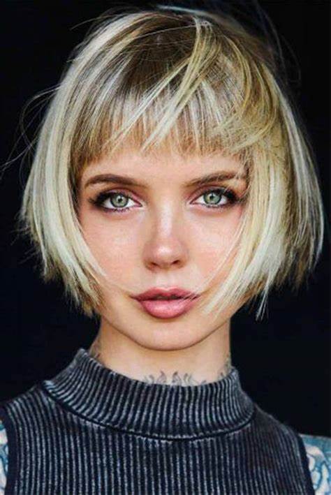 40 Charming And Gorgeous Bob Haircuts And Hairstyles With Bangs - Women ...