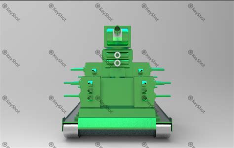 KV-44M坦克_作品天地_3D One官网www.i3done.com