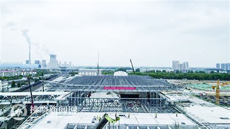 宿州火车站站房钢网架结构安装完成_宿州市人民政府