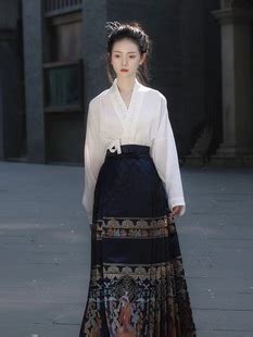 古风头像真人马面裙女生