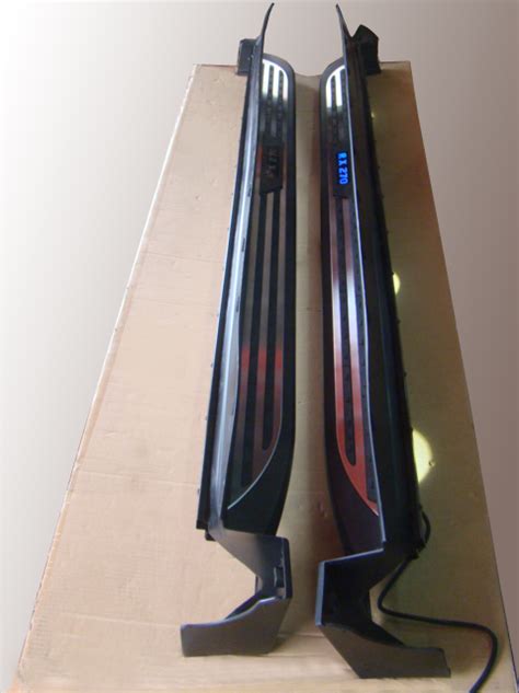 Q5踏板-凯迪拉克SRX踏板-佛山汉兰达踏板-凌志原厂款踏板（带灯款）
