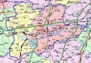 新余市地名_江西省新余市行政区划 - 超赞地名网
