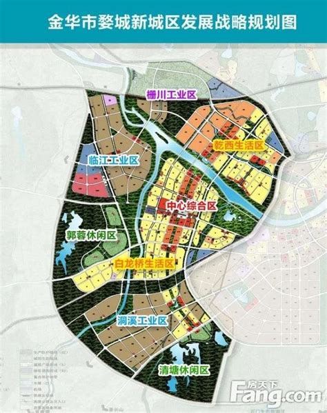 定位“金华城市副中心”！婺城新城区未来将是这样子… 金华信义居