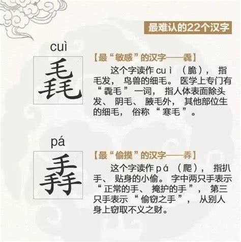 22个中国汉字最难写的字是什么字-神算网