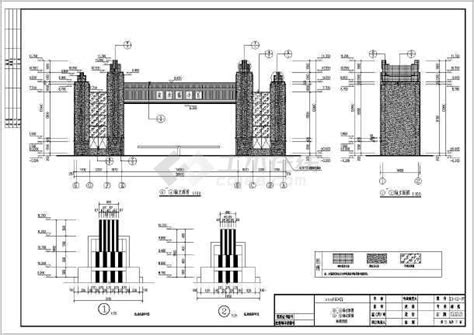 河北唐山某社区大门口预算书（高9米）-工程预算书-筑龙工程造价论坛