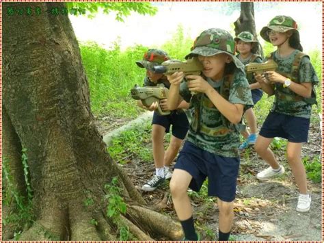 军事基础训练 争做小标兵-长沙自强小孩军训夏令营「图片」