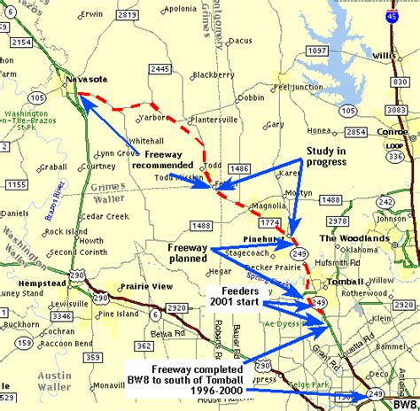 TexasFreeway > Houston > Future Freeway > 249 Freeway to Navasota