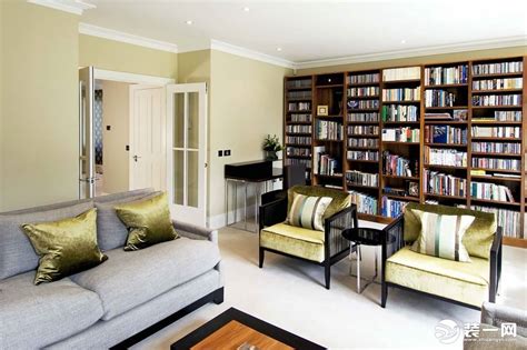 现代客厅书房|空间|室内设计|丶寻丶 - 原创作品 - 站酷 (ZCOOL)