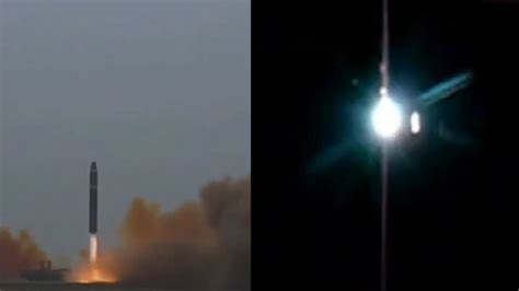 朝鲜洲际导弹发射画面曝光 日本宣称拍到“火球”坠入己方海域_腾讯视频
