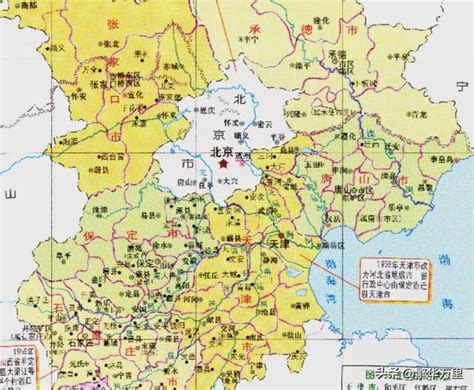 北京和天津并不完全相连，中间还有块飞地_技点网