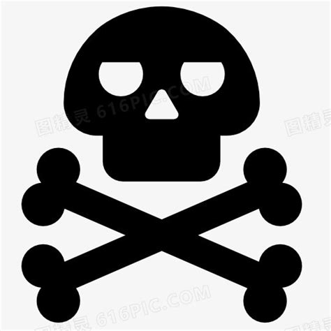 死亡骷髅标志图标图片免费下载_PNG素材_编号vo9ix4yxe_图精灵