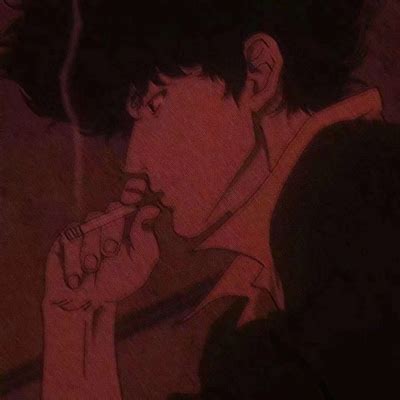 非主流抽烟头像动漫头像