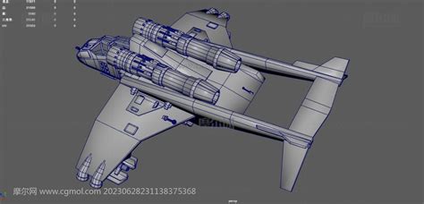 宇宙飞船 星际战斗机 外星战舰_飞行器模型下载-摩尔网CGMOL