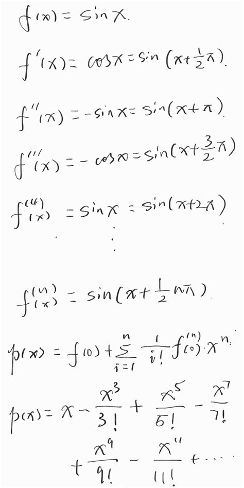 泰勒展开公式为什么可以用于高阶定点求导，它的意义是什么？ - 知乎