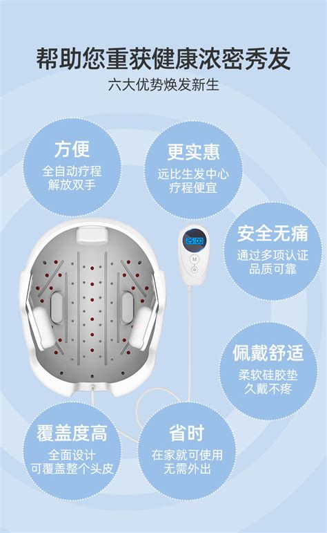 中蓝激光生发治疗头盔产品设计-洛客