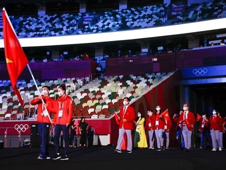 组图：2020年东京奥运会开幕式中越南代表团入场仪式 | 体育 ...
