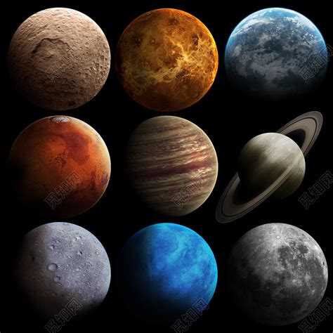 八大行星_八大行星排列顺序图_八大行星的排列_八大行星图片大全_爱图片
