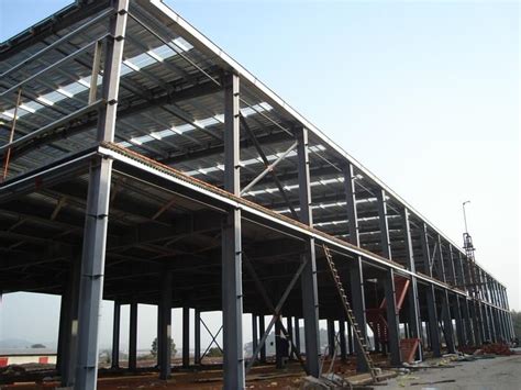 多层钢结构厂房结构组合框架类型
