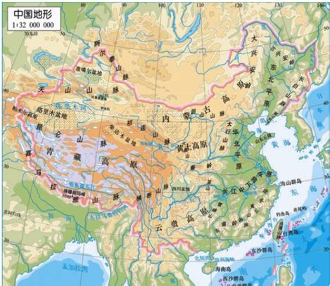西北地图图片