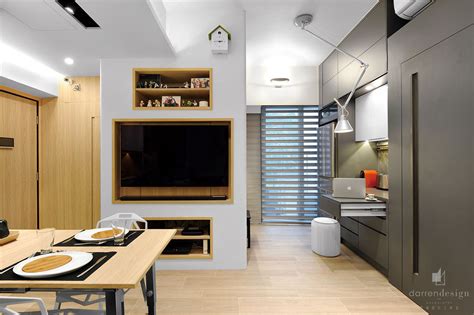 戴伦室内设计 - 香港典型小户型现代简约风格经典作品_太平洋家居网整屋案例