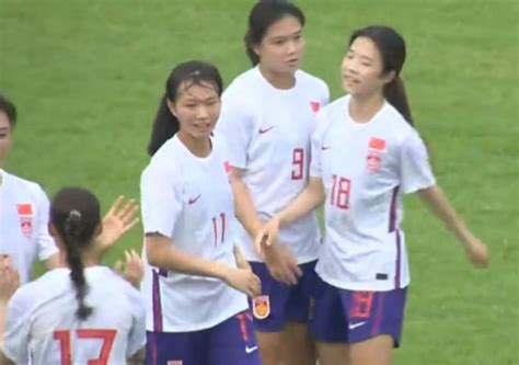 U20女足亚预赛：中国6-0中国香港，欧阳玉环帽子戏法