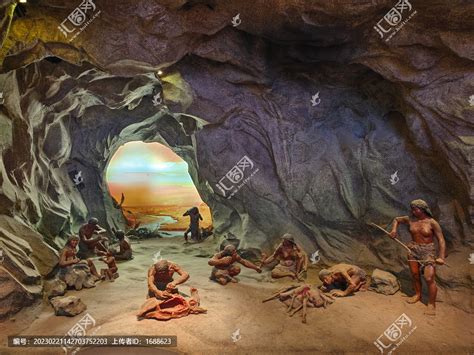 洞穴原始人,其他,人物百态,摄影素材,汇图网www.huitu.com