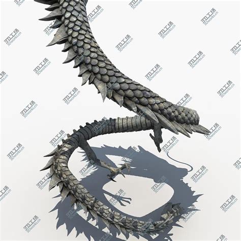 中国龙雕塑-3D打印模型下载-3D工场 3Dworks.cn