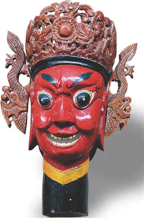 走近贵州安顺“地戏面具”雕刻人【2】--图片频道--人民网