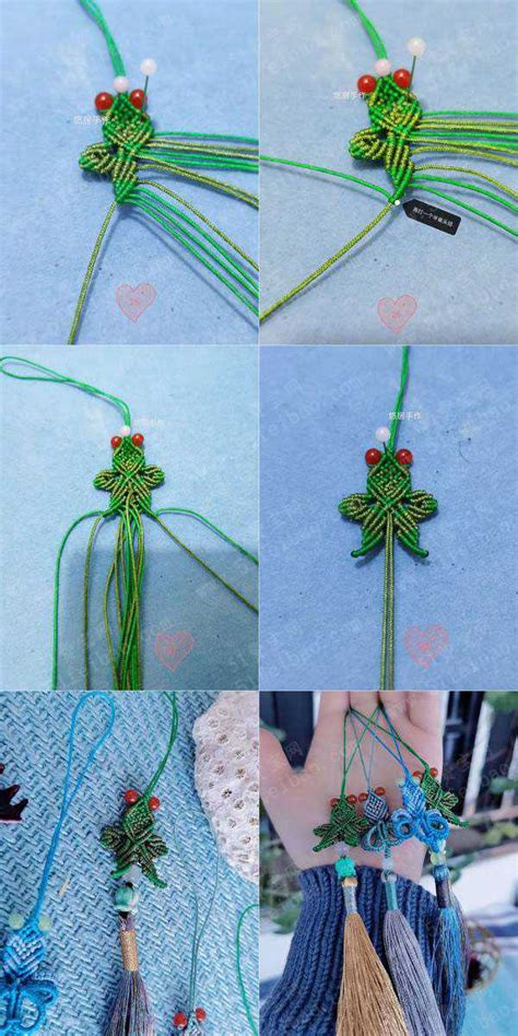 小鱼儿的编织方法，编绳年年有鱼挂件图解 - 手工小制作 - 51费宝网