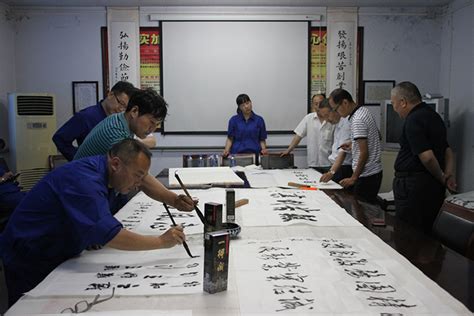 初中部举行现场书法竞赛活动—乐山艺术实验学校