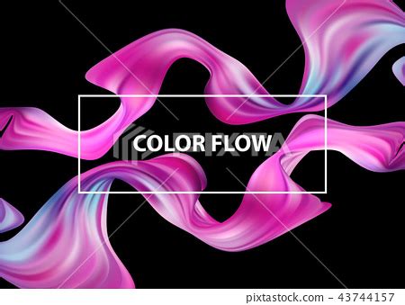 Abstract colorful vector background, color flow... - Stock Illustration ...