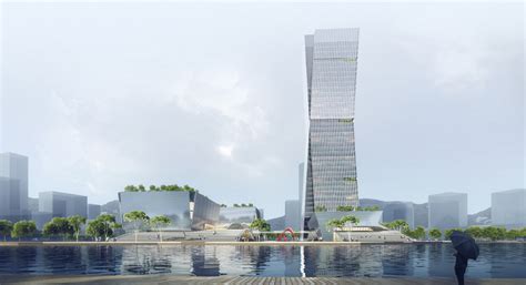 效果图曝光！河源高新区将建超高层建筑——科技创新金融中心，打造CBD新地标-河源国家高新区